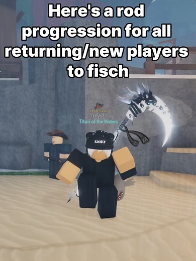 Rod Progression Guide from Level 1 to 1000 in Fisch