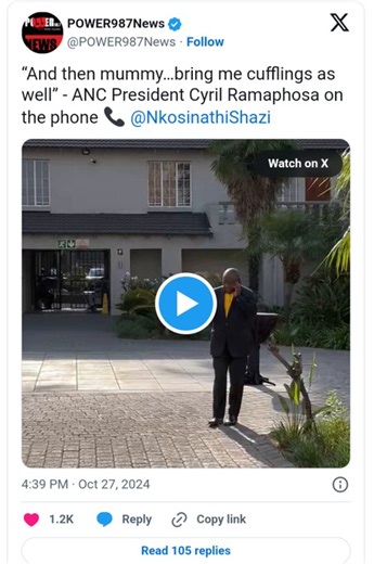 SA President Ramaphosa Shows Sweet Side With Phonecall To Wife - PICTURES - Education - Nairaland