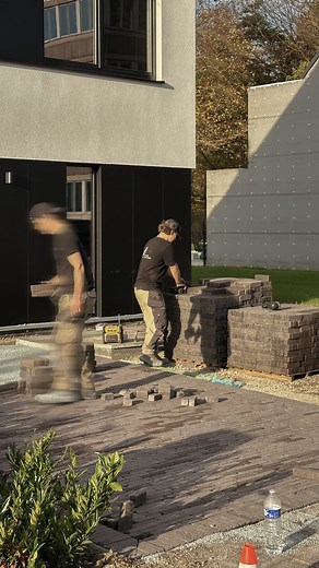 2.9K views · 130 reactions | new driveway in the making #pavers #landscaping #driveway #gardening #construction | Van den Bosch Tuinen | Facebook