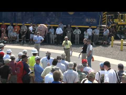 Norfolk Southern Heritage Locomotives at the NC Transportation Museum