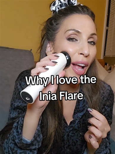 Replying to @mauilyn808 Here are some more details on why I do not use radio frequency on my face...and why I love my Inia Flare. #microcurrent #tiktokshopblackfriday #tiktokshopcreatorpicks #over40 #skincareroutine