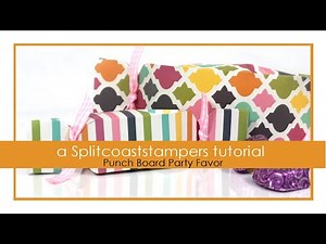 Punch Board Party Favor