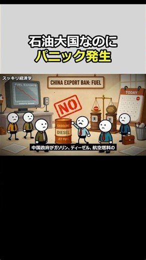 スッキリ解説、第3次オイルショックで中国経済は崩壊するのか？