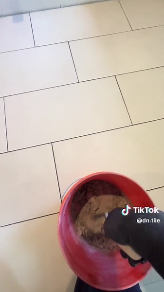 Master shower tile 12x24 porcelain tile 1/3 offset for main floor, mosaic pebbles for shower pan and 12x24 porcelain tile 1/3 offset vertical👍#tile #tiledesign #bathroom #shower #remodel#construction #sandiego