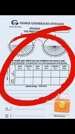 Happy Poson Poyaday!!❤️👀 How to read your eyeglass prescription !? ඔබගේ කණ්නාඩියේ වට්ටෝරුව(prescription) කියවන්නේ කෙසේද ? #HappyPoson#eyes #eyetips #opticaltips #eyewear #Georgegoonaratne #libertyplaza #optician #Fav #Work #eyecaretips #healthyliving #eyecare #prescription #Healthyeye #healthyeyeinsights