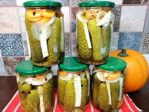 Sweet and sour Bulgarian cucumbers - the simplest recipe | Cătălina's recipes