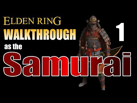 Elden Ring Samurai Walkthrough - Part 1 - Combat Basics, Getting the Horse