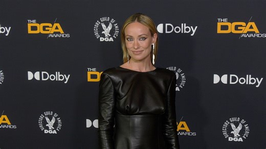 Olivia Wilde on the red carpet at the 78th annual DGA Awards
