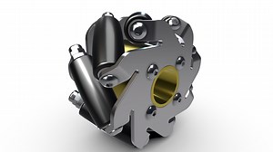 Mecanum Wheel 3D Model - 3D model by RK_Design