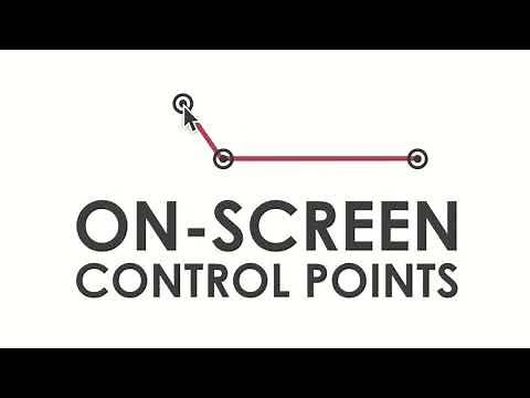 How to Create ON-SCREEN CONTROL POINTS with Motion 5