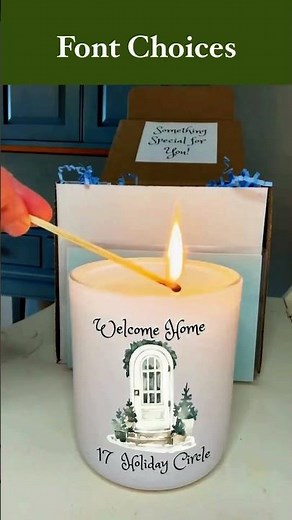 How To Make Personalized Candle Art At Home!