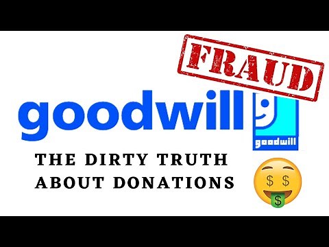 Is Goodwill a reputable charity - Why you shouldn't donate to Goodwill SCAM