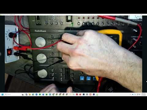 Testing Amperage of LED on Electronics Learning Lab
