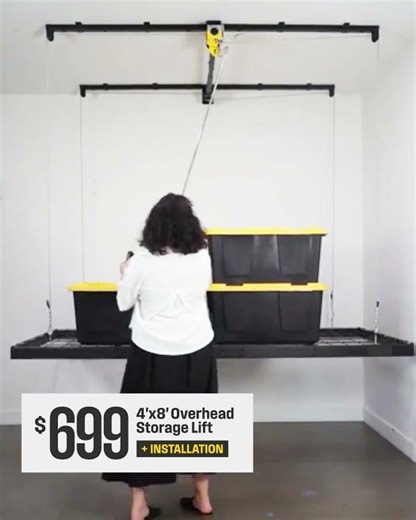 Storage Lifts + Installation, new at SafeRacks