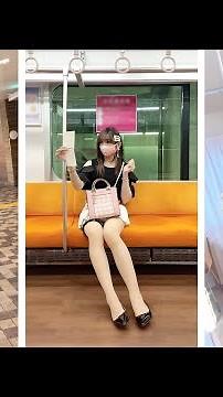 【おでかけ】暖かいとある日の女装外出【ミニスカ、よそきわちゅーぶ】