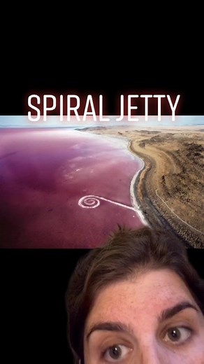 Exploring Lake Art with Spiral Jetty and Pink Algae