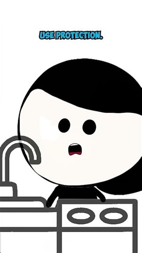 Use Protection Meme 😂 Mom’s Savage Reply | #stickfigure #animation #Shorts