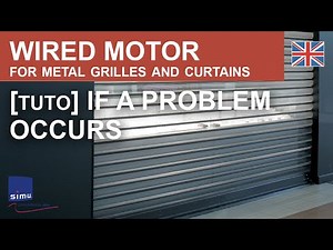 T8M motor - If a problem occurs