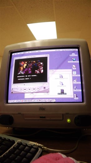 QuickTime Player the revolutionary of video playback on iMac computer in the BACKROOMS