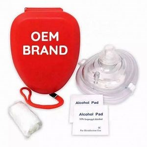 Disposable FDA Mdr ISO Medical Training CPR Pocket Mask