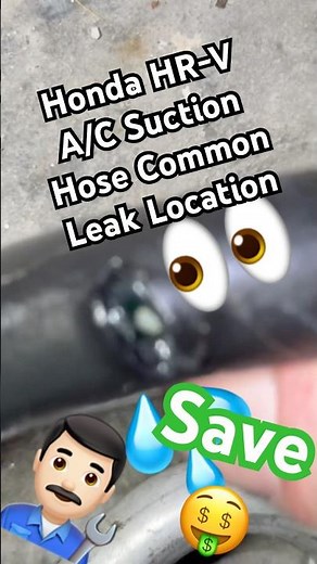 Honda HRV A/C Not Cooling? Refrigerant Leak Location & Simple DIY Repair Video.￼ #acrepair #hondahrv