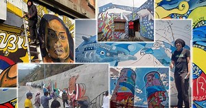 Pinoy artist-activist AG Saño finishes painting 1000 murals in 12 years