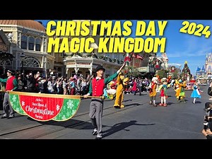 🔴 LIVE: Merry Christmas from the Magic Kingdom at Walt Disney World 12/25/2024