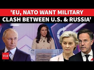 US Openly Names & Shames Europe; 'EU & NATO Want Direct Russia-America War' | Tulsi Gabbard Speech