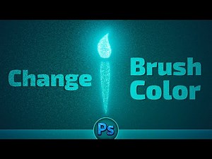 How to change brush color in photoshop