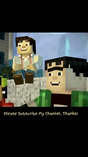 Minecraft Story Mode S2 – Jesse’s Funny Reaction to Friends’ Conversation!