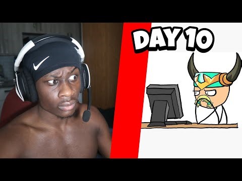 Day 10/100 CHALLENGE: Reacting to CRINGE videos & Playing roblox