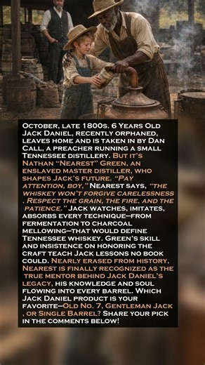 The Secret Teacher Behind Jack Daniel’s Whiskey — And He Was Almost Forgotten