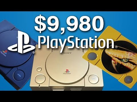 The Rarest, Coolest, and Most Expensive PS1's EVER.
