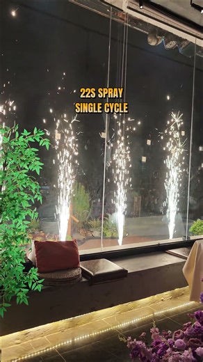 Where can cold spark machines be used? #coldspark #eventpyrotechnik #coldfireworks #wedding #event