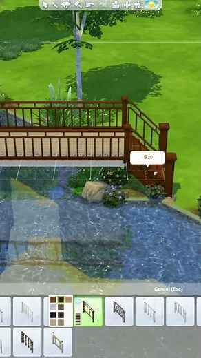 How to Make a Functional Bridge in the Sims 4 **NO CC**