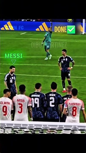Dibu Martinez Help Messi'𝗌 Goal🤝#messi#lionelmessi #fifaworldcup2026 #football #shorts