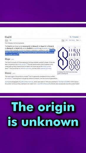 Origin of the Universal S Meme Explained
