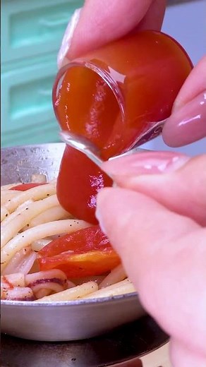 Delicious Mini Seafood Spaghetti Recipe🍝 Satisfying ASMR | Mini Food #shorts #asmr #miniature #mini