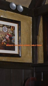 Dine at WALT DISNEY’S famous table 31, now available for an exclusive VIP experience with a pre-fixed menu & keepsake souvenir! Book your magical dining experience today! | Tam O'Shanter
