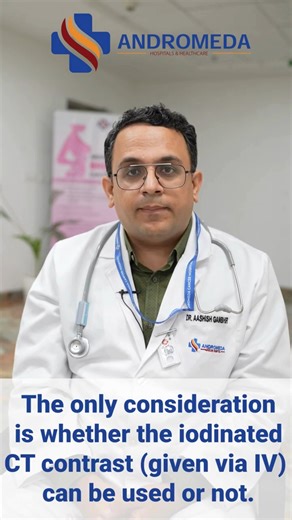 Can PET CT be done if creatinine is high? It’s a common doubt for many patients. Before a PET CT scan, kidney function tests like serum creatinine and blood urea are often checked but does a high creatinine mean the scan can’t be done? Hear Dr. Ashish Gambhir, Director & Head, Nuclear Medicine at Andromeda Cancer Hospital, clear this important confusion and explain what really matters. Because the right information helps in the right decisions. . . . #PETCT #CancerAwareness #NuclearMedicine #Kid