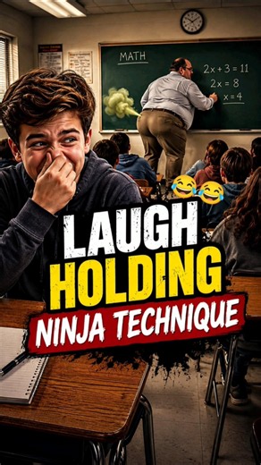 How to STOP Laughing When The Teacher Farts 💀 (School Life Hack)#facts #funny #shorts