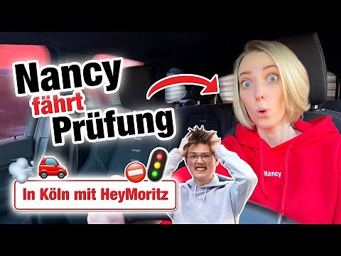 Führerscheinprüfung mit Nancy & HeyMoritz ⚡️ in Köln | Fischer Academy