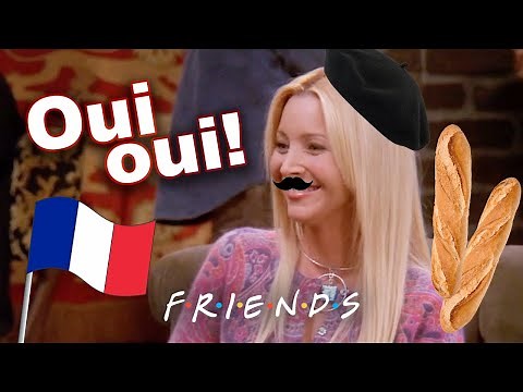 Joey Asks Phoebe To Teach Him French | Friends