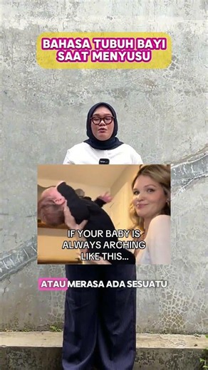 BAHASA TUBUH BAYI SAAT MENYUSU #bayi #menyusui #bayiasi