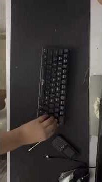 Cleaning a intex hydra keyboard.
