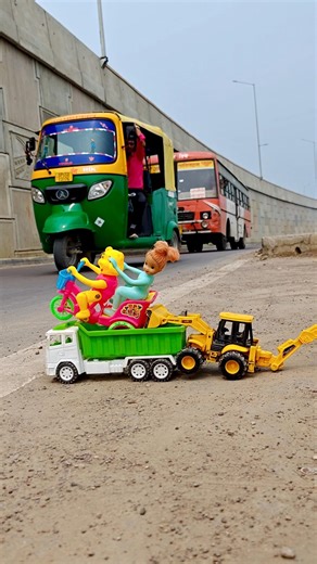 New Rc mini remote control truck and dumper vs ekta cycle unboxing