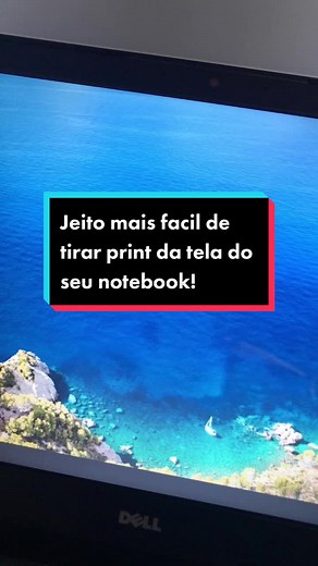 Como tirar print facilmente da tela do seu notebook ? #notebook #dell #print #dicas #tips