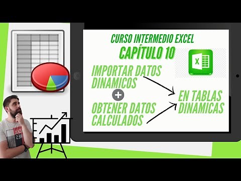 IMPORTAR DATOS DINÁMICOS Y OBTENER CAMPOS CALCULADOS EN TABLAS DINAMICAS🥇Excel intermedio🥇Capítulo10
