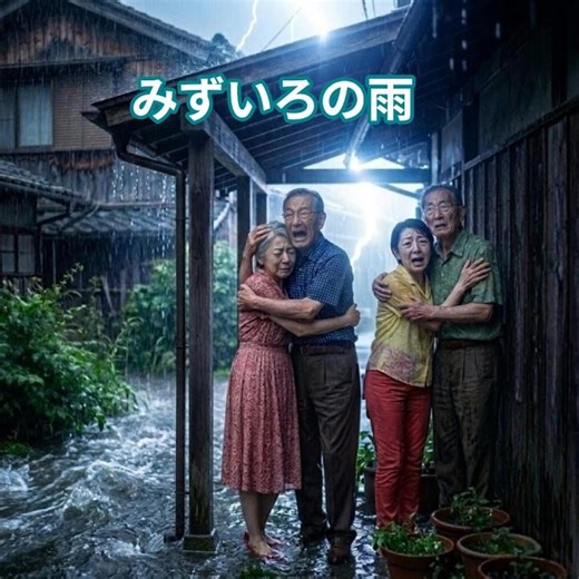 昭和な世界 シニア アニメ みずいろの雨 八神純子 #昭和歌謡曲
