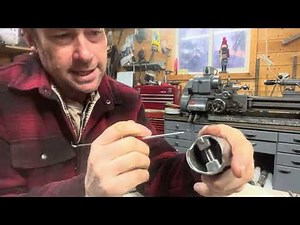How to install a chainsaw piston (wrist pin install and cir clips)